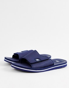 Темно-синие шлепанцы Dunlop - Темно-синий