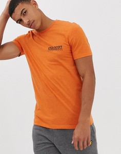 Оранжевая футболка с логотипом Lyle & Scott Fitness - Оранжевый