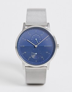 Часы с сетчатым ремешком Skagen SKW6500 Kristoffer - 42 мм - Серебряный