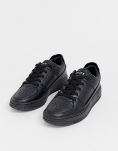 Черные кроссовки с логотипом Nicce - Черный