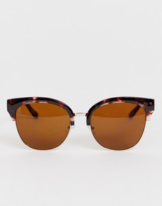 Солнцезащитные очки кошачий глаз South Beach - Коричневый