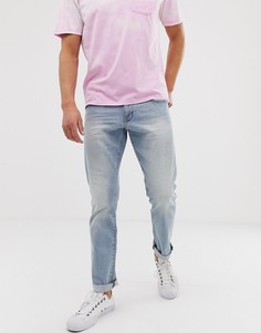 Голубые джинсы слим Esprit - Синий