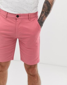 Розовые шорты чиносы Burton Menswear - Розовый
