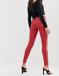 Облегающие джинсы с классической талией и моделирующим эффектом Freddy - WR.UP - Красный