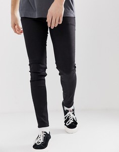 Черные супероблегающие джинсы Cheap Monday Him Spray Sustainable - Черный