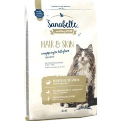 Сухой корм Bosch Petfood Sanabelle Hair & Skin поддержание здоровья кожи и шести для кошек 10кг (83430010)