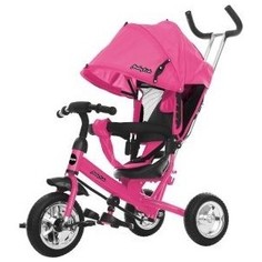 Велосипед трехколесный Moby Kids Start 10x8 EVA, розовый (641217)