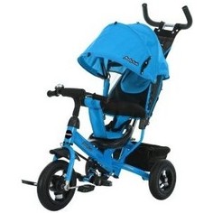Велосипед трехколесный Moby Kids Comfort 10x8 AIR, синий (641225)