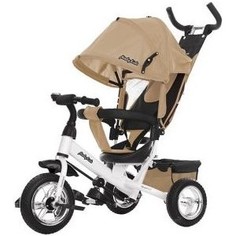 Велосипед трехколесный Moby Kids Comfort 10x8 EVA, бежевый (641223)