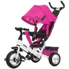 Велосипед трехколесный Moby Kids Comfort 10x8 EVA, розовый (641220)