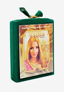 Краска для волос Aasha Herbals Аюрведическая Золотой Блонд, 100 г