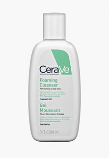 Гель для лица CeraVe Очищающий для нормальной и жирной кожи лица и тела, 88 мл