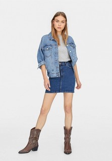 Юбка джинсовая Stradivarius