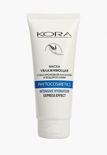 Маска для лица Kora КОРА увлажняющая с гиалуроновой кислотой и водорослями 100мл