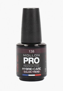 Гель-лак для ногтей Mollon Pro HYBRID CARE SALON TREND UV/LED 12 мл, №138