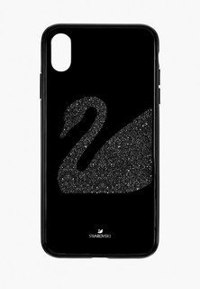 Чехол для iPhone Swarovski® XS MAX SWAN FABRIC