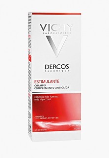 Шампунь Vichy Тонизирующий, Dercos против выпадения волос, 200 мл
