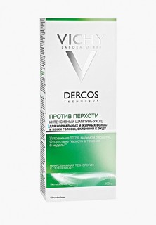 Шампунь Vichy Интенсивный Dercos против перхоти для жирных волос 200 мл