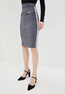 Юбка Ла Треви LA Trevi Grey velvet