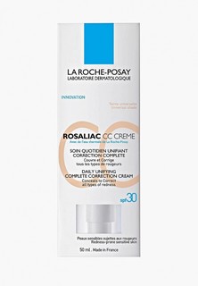 CC-Крем La Roche-Posay ROSALIAC, дневной корректирующий, SPF 30, 50 мл