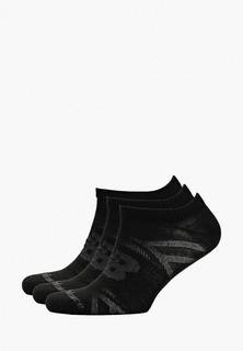 Носки 3 пары New Balance UNISEX FLAT KNIT NO SHOW SOCK 3 PAIR