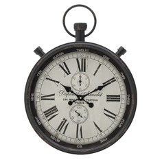 Часы настенные yolanda (to4rooms) черный 40.0x60.0x7.0 см.