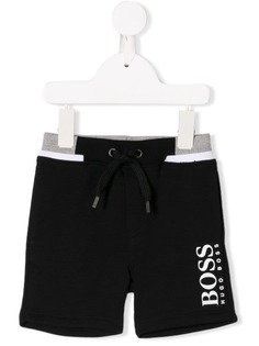 Boss Kids drawstring bermuda shorts