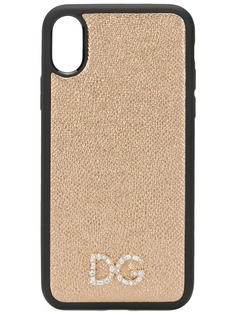 Dolce & Gabbana чехол для iPhone X с логотипом