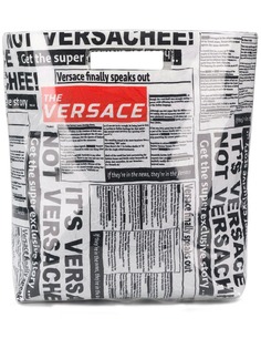 Versace сумка-тоут с принтом Tabloid