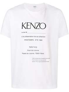 Kenzo футболка с принтом