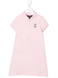Ralph Lauren Kids платье с воротником-поло