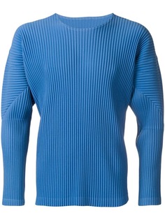 Homme Plissé Issey Miyake плиссированная толстовка