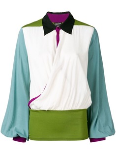Jean Paul Gaultier Vintage блузка в стиле колор-блок 1990-х годов