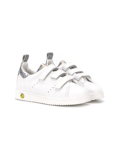 Golden Goose Deluxe Brand Kids touch strap trainers