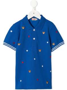 Miki House рубашка-поло Bear Star