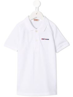 Miki House рубашка-поло с логотипом