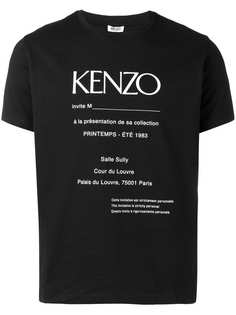 Kenzo футболка с принтом