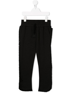 Stella McCartney Kids спортивные брюки с бахромой