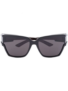 Balenciaga Eyewear солнцезащитные очки в квадратной оправе с логотипом