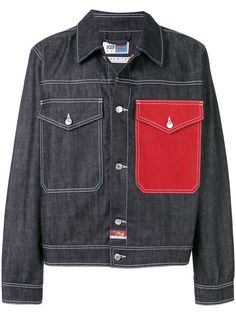 Kenzo укороченная джинсовая куртка