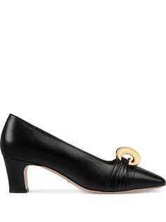 Gucci туфли-лодочки с логотиом GG