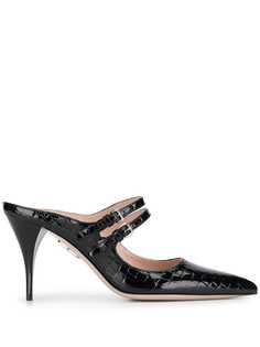 Miu Miu pointed toe mules