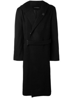 Yohji Yamamoto двубортное пальто