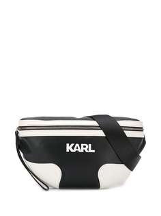 Karl Lagerfeld поясная сумка с логотипом