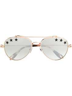Givenchy Eyewear солнцезащитные очки-авиаторы Star