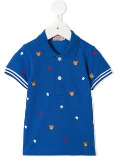 Miki House рубашка-поло Bear Star