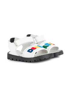 Dsquared2 Kids сандалии с радужным логотипом
