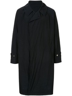 Blueflag + Kiminori Morishita double-breasted parka coat