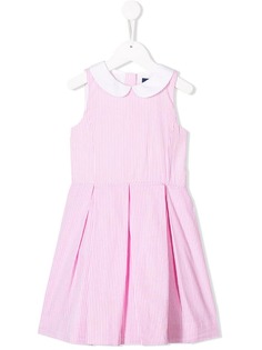 Ralph Lauren Kids платье с полосатым узором