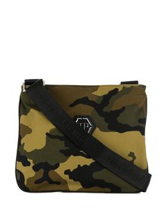 Philipp Plein camouflage print crossbody bag